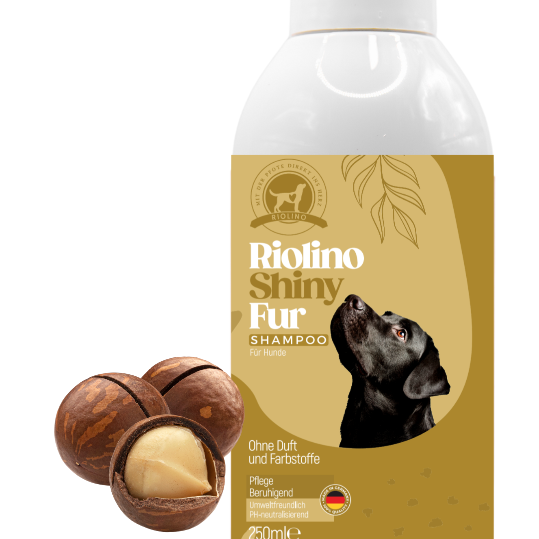Riolino Shiny Fur Shampoo - Hellävarainen hoito kiiltävälle turkille.