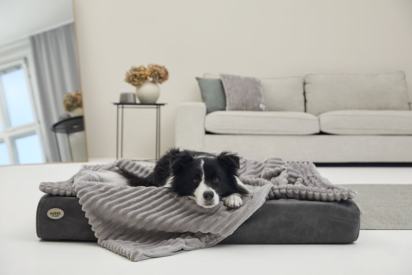 Kääriytymispeitto VÄRME leveä vakosametti 