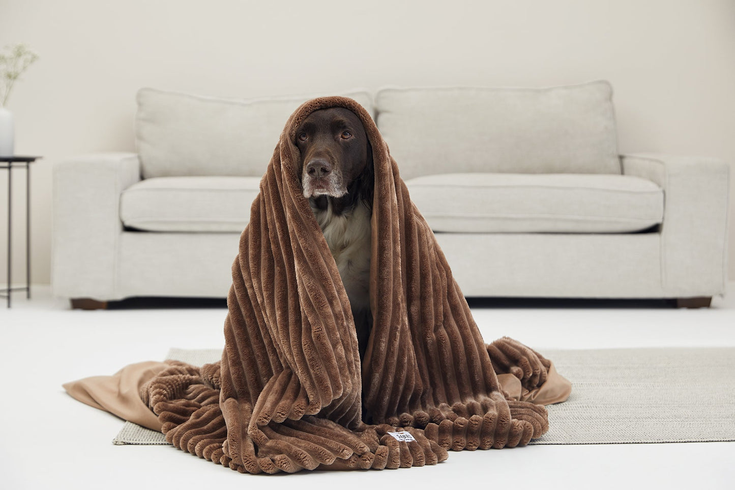 Kääriytymispeitto VÄRME leveä vakosametti 