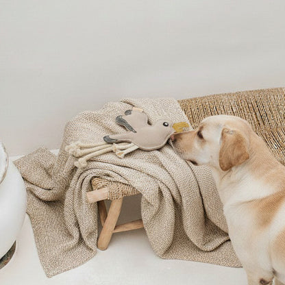 BUDDY. Koiranlelu nahasta "Lokki" 