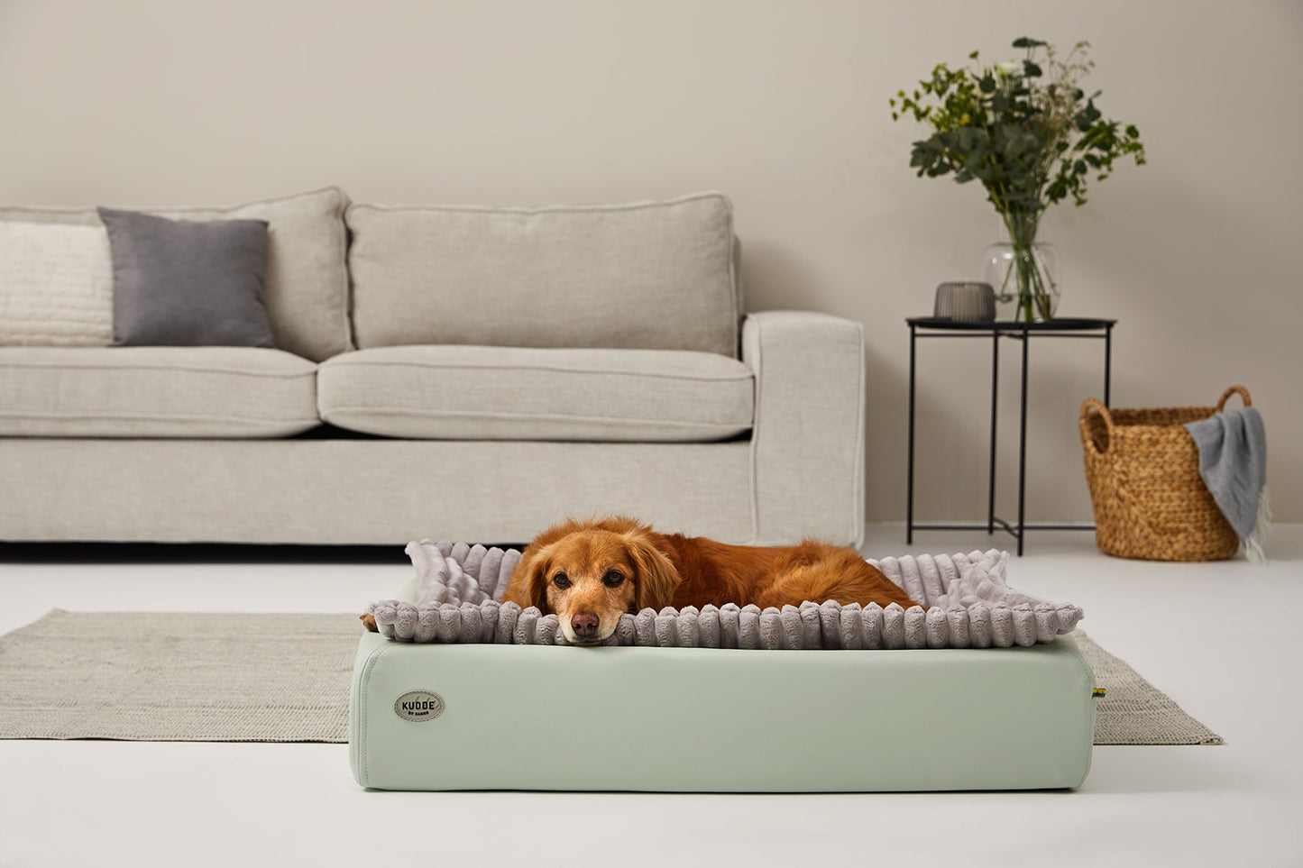 Koiranpeti KUDDE Pastelli Keinonahka 