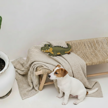 BUDDY. Koiran lelu nahasta "Krokotiili" 